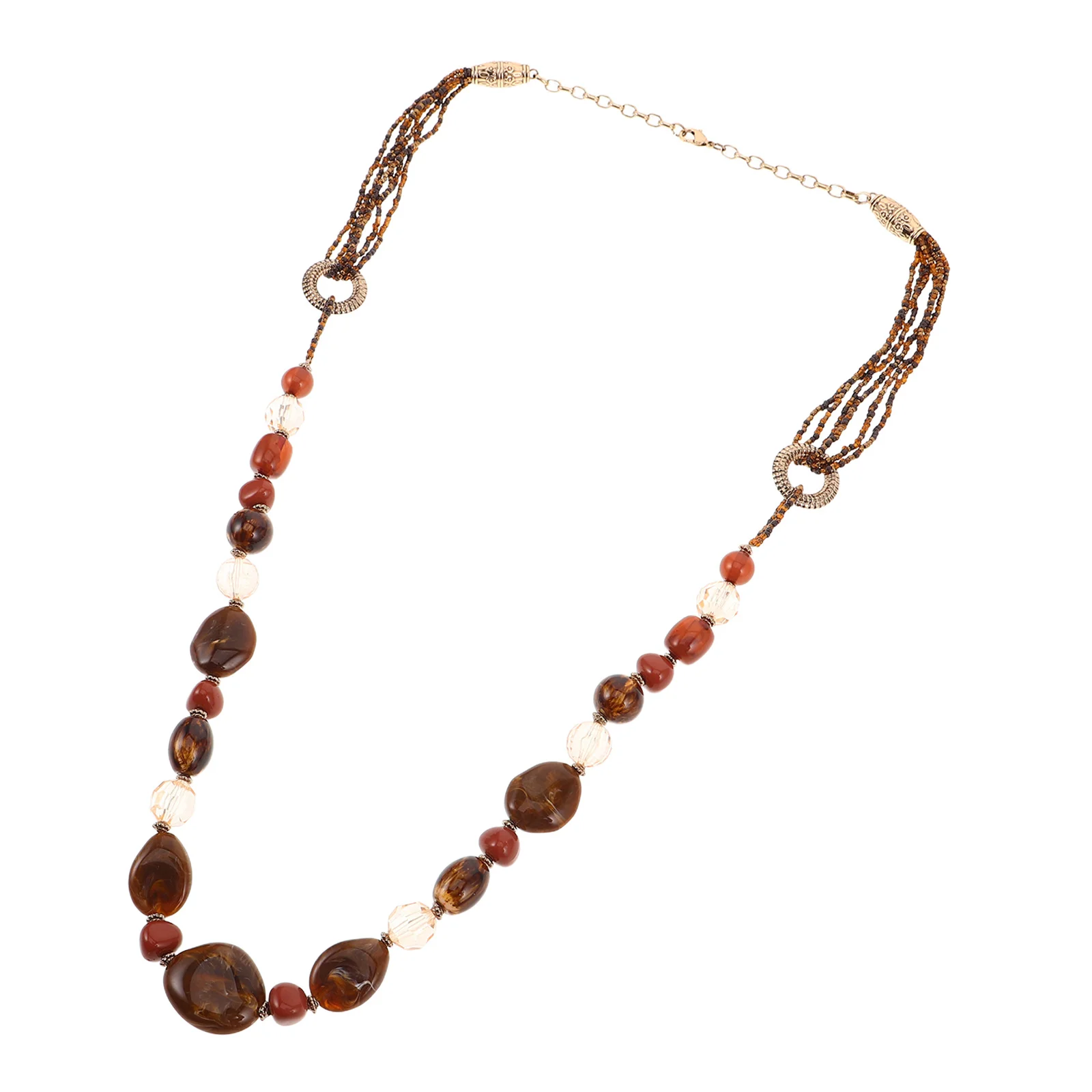 

Retro Beaded Necklace Classic Vintage Style Beautiful Design Ideal Casual Party Vintage Beads