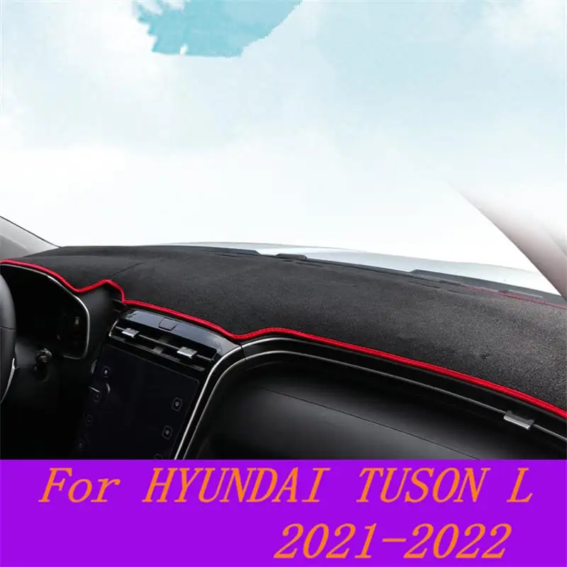 

For HYUNDAI TUSON L 2021 2022 dark pad dashboard sunscreen sunshade pad five generations modified interior high quality