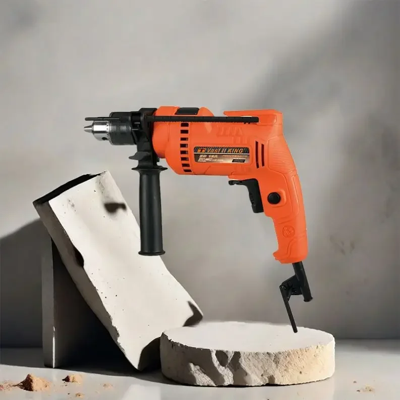 

# Professional Impact Drill 500W 3000rpm Chuck Electric Drill With Impact Function Durable Power Tools #