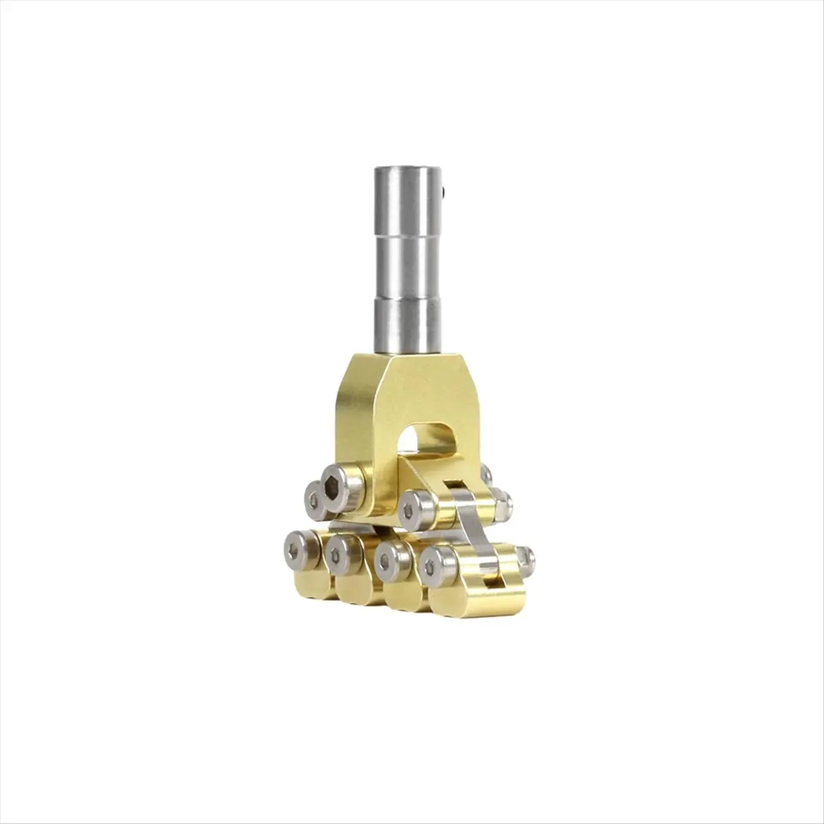 V3 Fractal Fret Pressure Head Tool Self-Conforming Radius Caul Designed for Guitar Fret Installation Jaws 1 and 2 [cilae-17R]