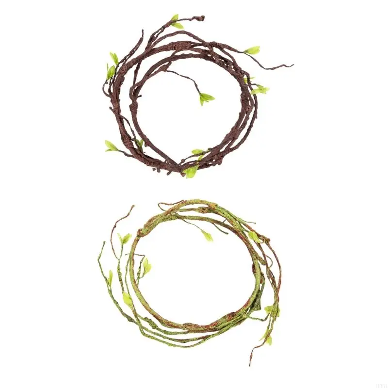 H051 Decorative Artificial Vine For Terrariums and Reptiles Enthusiasts Pet Store Home Breeders Climbing Vine for Reptiles