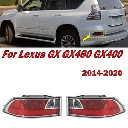 Car Accessories For Lexus GX GX460 GX400 2014-2020 Rear Bumper Light Reflector Warning Brake Lamp Rear Anti Collision Foglamp