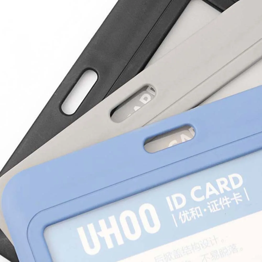 

Business Badge Holder Office Supplies Bus Card Holder Card Case Badge Lanyard Holder Short Rope Keychain Work Name Card Holder