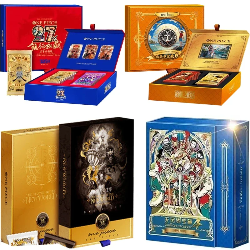 New One Piece Card 26th Anniversary Cards Age of Evil Luffy Boa Hancock Anime Rare Role Collections Cards Children\'s Toys Gifts