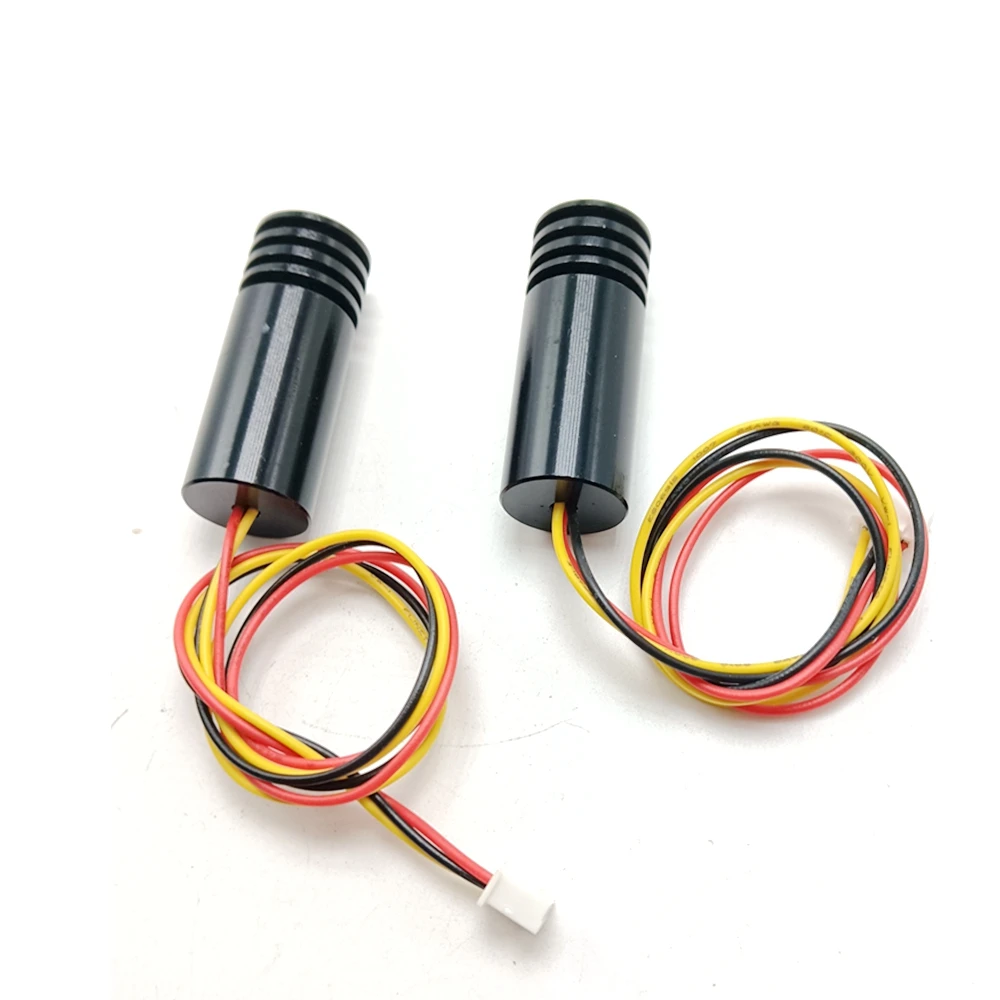 2 Pieces Focusable 980nm 60mW Infrared IR Laser Diode Dot Module with TTL 0-15KHz 18x45mm 5V DC