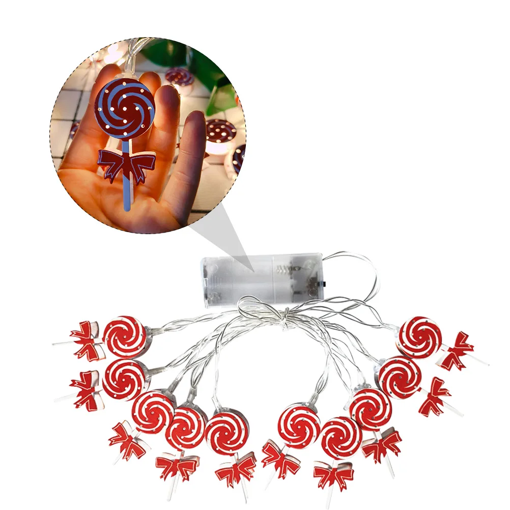 

Candy String Decorative Lamp Lights Christmas Decoration Decorations Garland The Banner