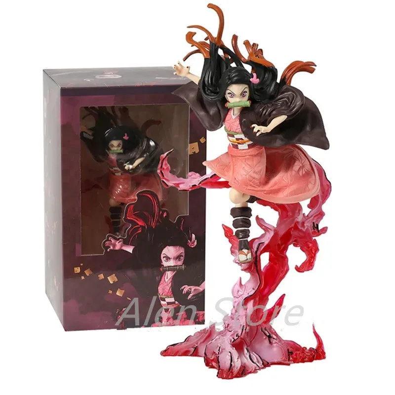 

Demon Slayer Anime Figure Zero Kamado Nezuko 21CM Kimetsu No Yaiba Action Figure Decoration Collection Toys For Children Gifts