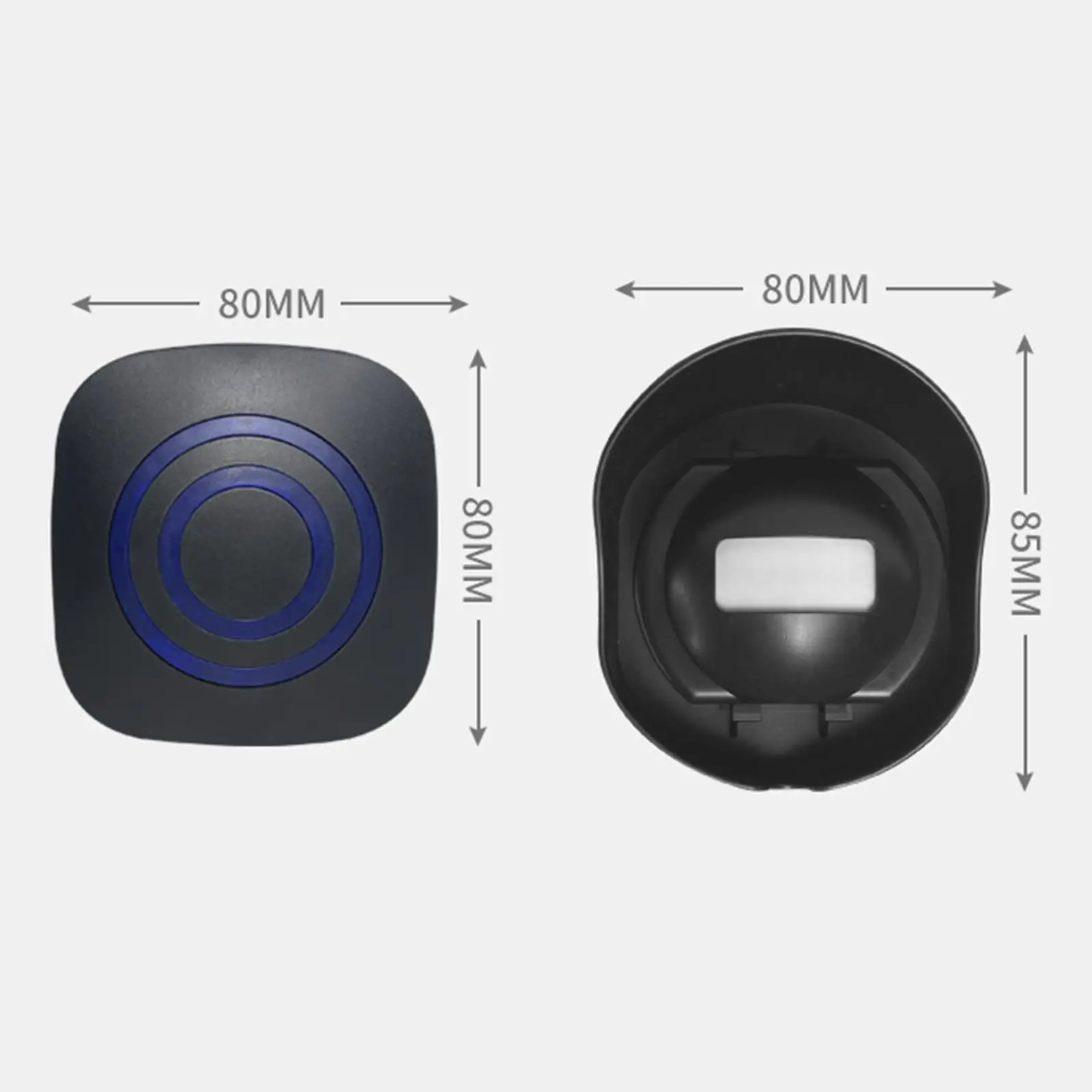 Motion Sensor Alarm Long Range Weather Resistant 38 Tones Electric Doorbell Chime for Store Office Outside Outdoor Business
