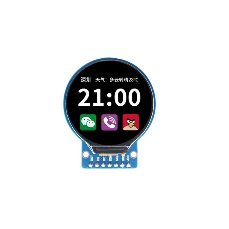 【N21R】 1.28 Inch TFT LCD Display Module IPS 240X240 Resolution Adapter Board