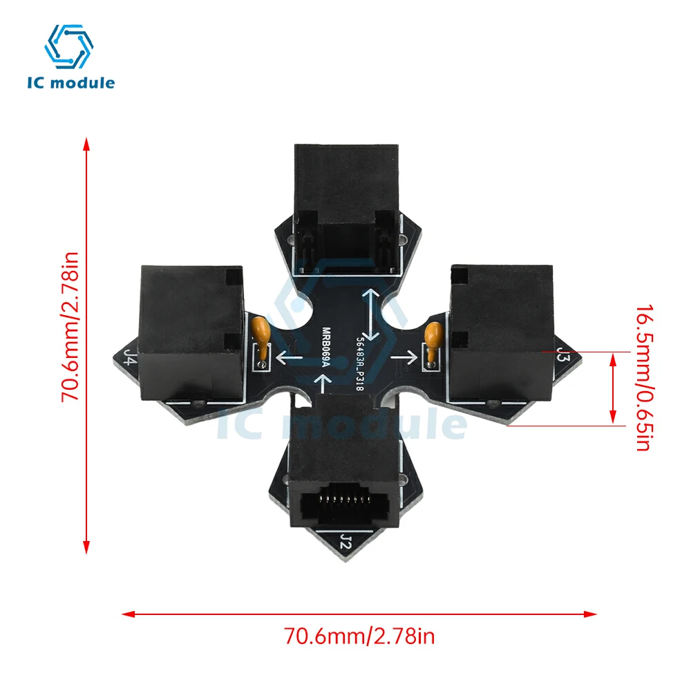 رمي Star LAN Tap Network Monitor Iptv Source Monitoring Connection Ethernet Communication Tool RJ45 Interface