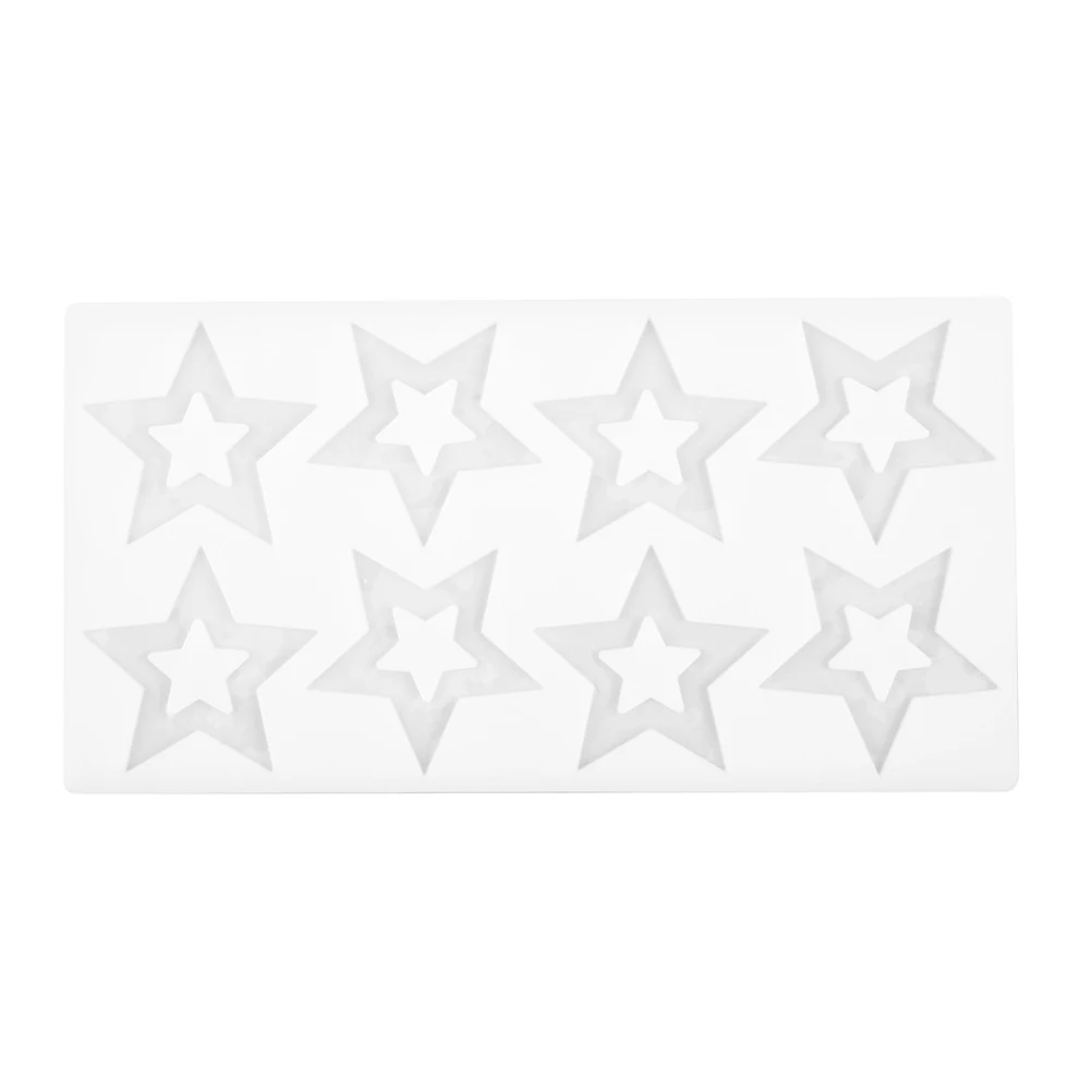 

Silicone Mold Star Shaped Baking Candy Molds Chocolate Molds Food Grade Heat Resistant Reusable Sweet Decoration Kitchen Bar