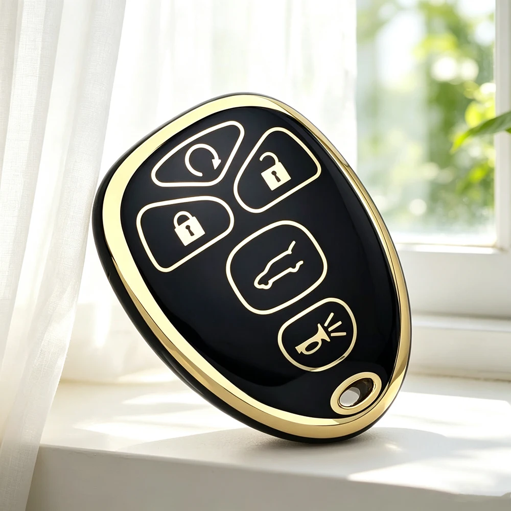 TPU Remote Car Key Case for Chevrolet Silverado Suburban Tahoe Traverse For GMC Sierra Yukon Cadillac Escalade Auto Key Fob