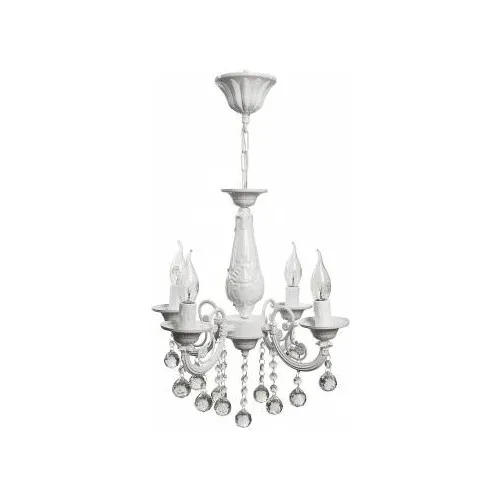 Berk Chandelier Bay 4 Sleeve Casting Cubic Zirconia White Chandelier