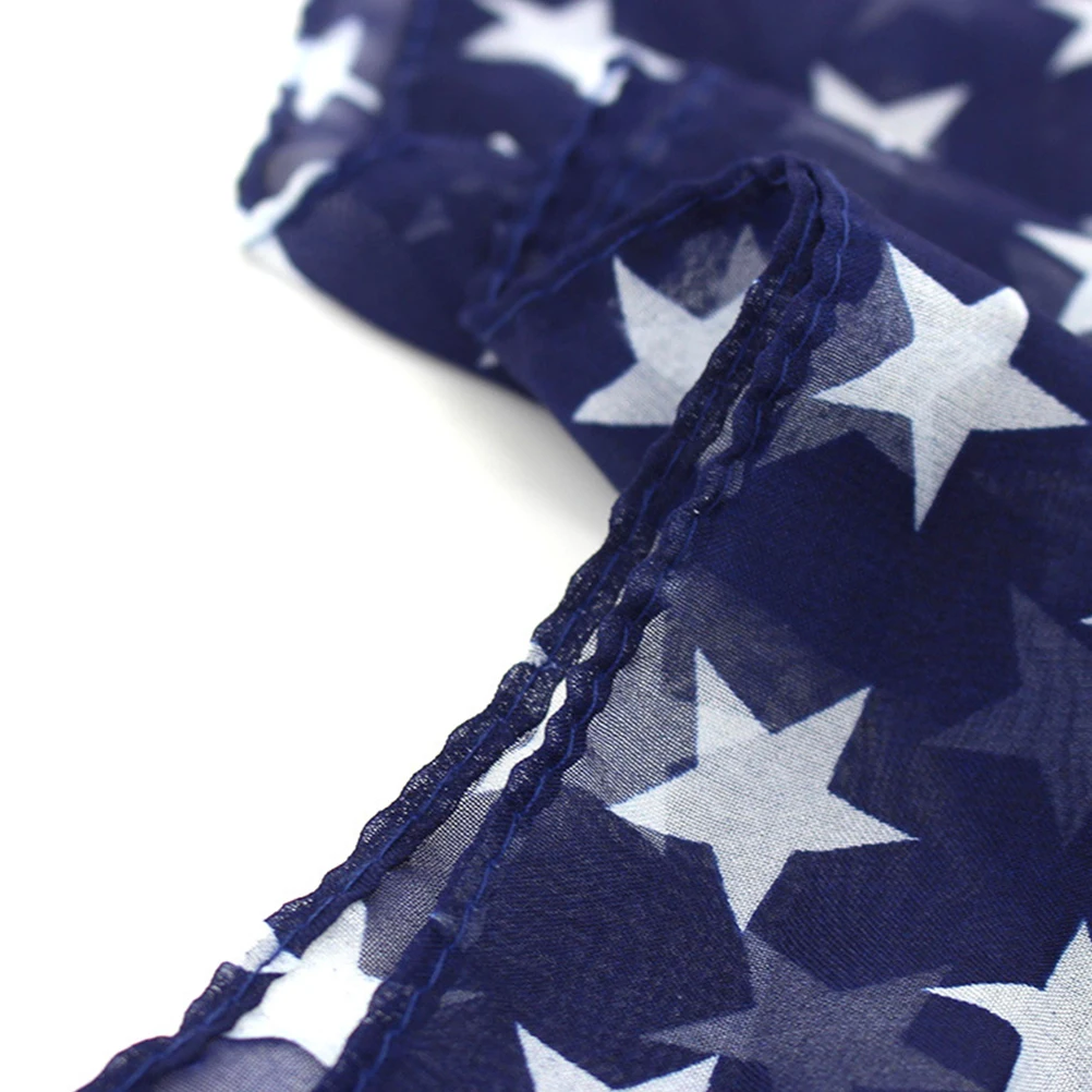 

American Flag Stars Stripes Scarf Beach Towel Lightweight Yoga Mat Picnic Blanket Hanging Tapestry Shawl Soft Comfortable
