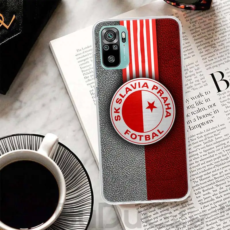 Sk Slavia Praha Czech Republic Cover For Xiaomi Redmi 10 10C 12 12C 9 9C 9T 9A Phone Case 10A 8A 8 7A 7 6A 6 Pro K20 K40 10X S2