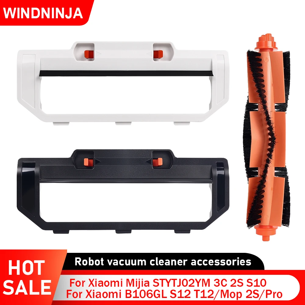 Wichtigsten Pinsel Abdeckung Kit Für Xiaomi Mijia STYTJ02YM 3C 2S S10 S12 B106GL T12 Mopp 2S Pro Kehren roboter Vakuum Anti Verwicklung Ersatzteil