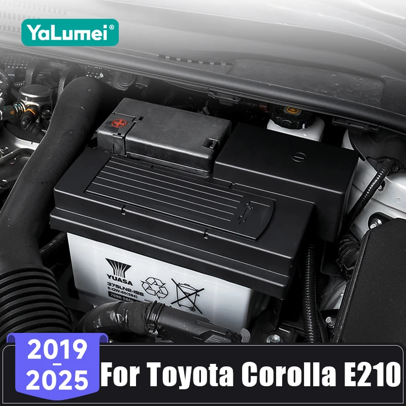 Für Toyota Corolla E210 Hybrid 2019 2020 2021 2022 2023 2024 2025 Auto-Motor-Batterie-Elektrode Anode Negativer Pol Zierabdeckung