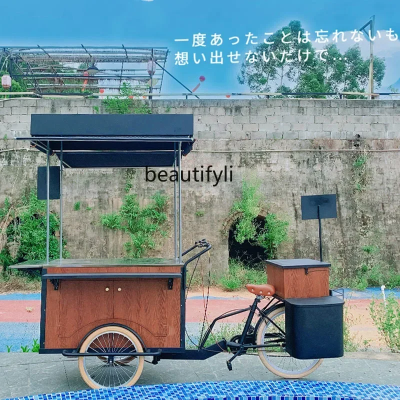 Promotional display car, stall, shopping mall upside down, tricycle night market, sales and dining car3286