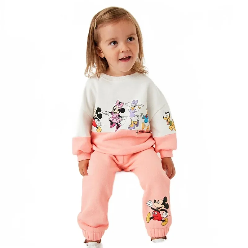 2024 Children Tracksuits Suits 0-6Y Toddler Girls Clothing Suit Long sleeve Sweater and Sports Pants Set