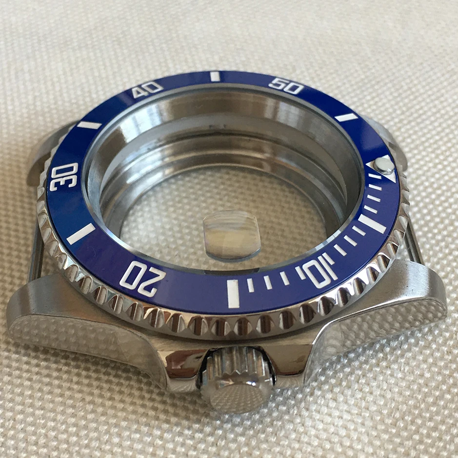 

Корпус часов NH35 40 мм, модель часов для дайвинга для Seiko NH34 NH35 NH36 NH38, механизм, прозрачная задняя крышка корпуса для циферблата 28,5 мм