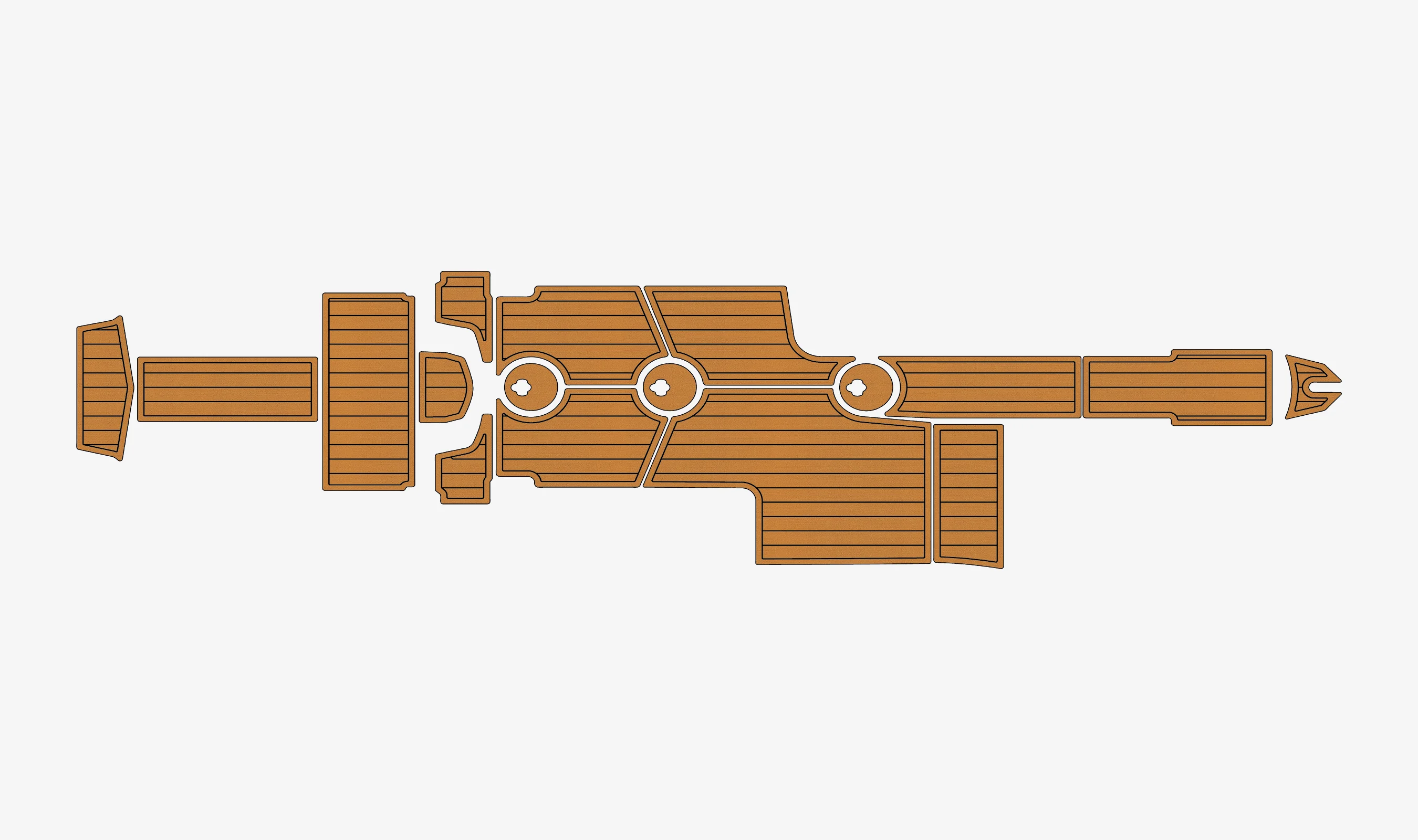 

Нескользящий коврик из морского искусственного тикового EVA — 2019, самоклеящаяся подкладка Mastercraft XT21, 1/4 дюйма (6 мм), для лодочной палубы для кабины и палубы