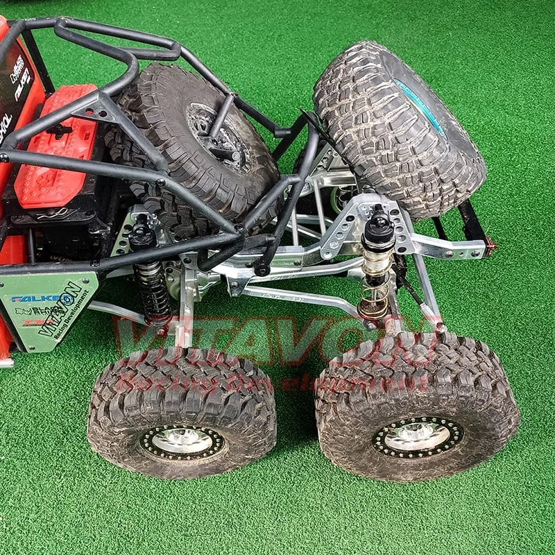 Vitavon-カスタム構築ポータルキット、同軸scx 6x6トレイル、honcho jeep、1:6