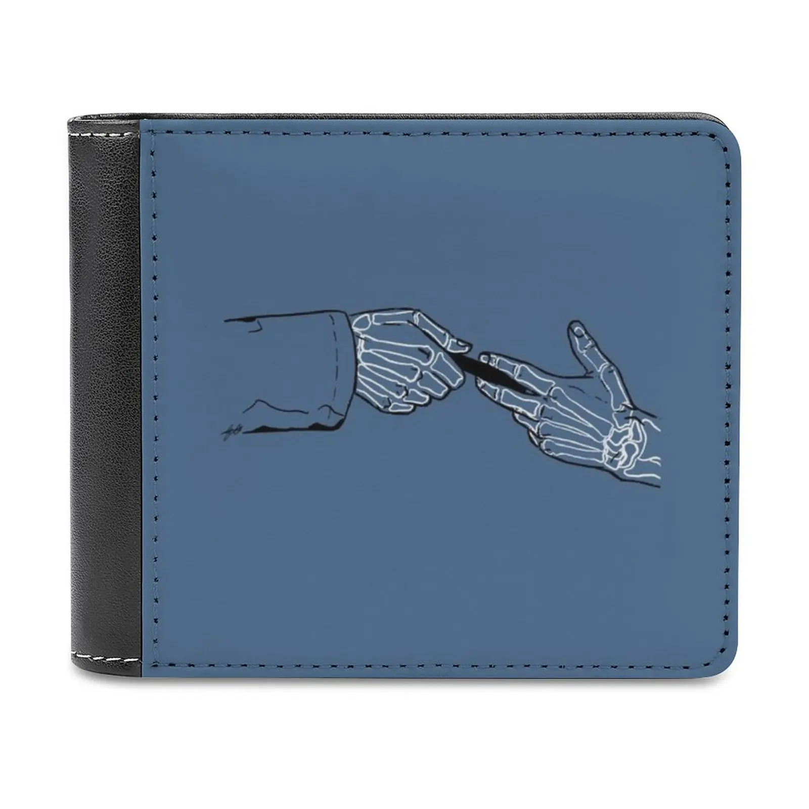 The Mixtape Contrast Fashion Credit Card Wallet Leather Wallets Personalized Wallets For Men And Women Spn Destiel Supernatural