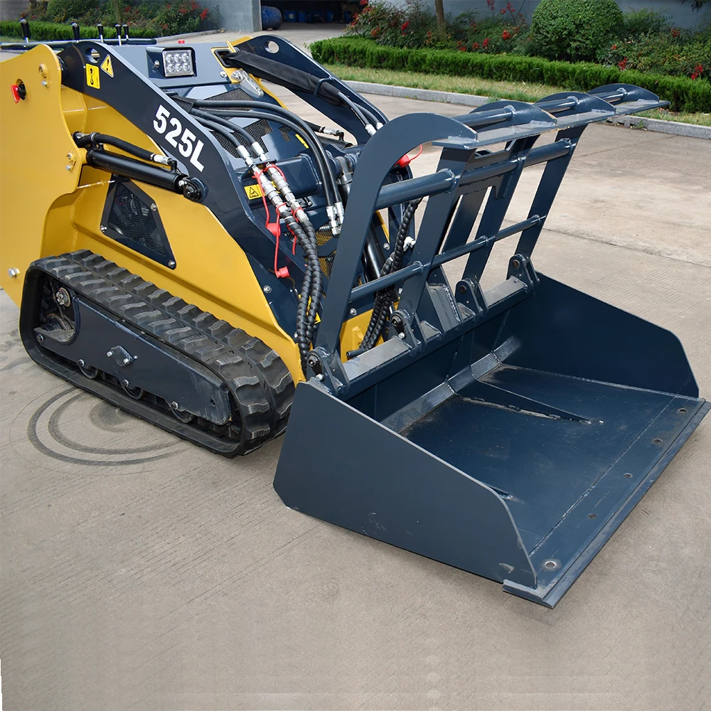 

Factory Price Small Skid Steer Loader Imported Engine Skid Steer Loader with Different Attachments