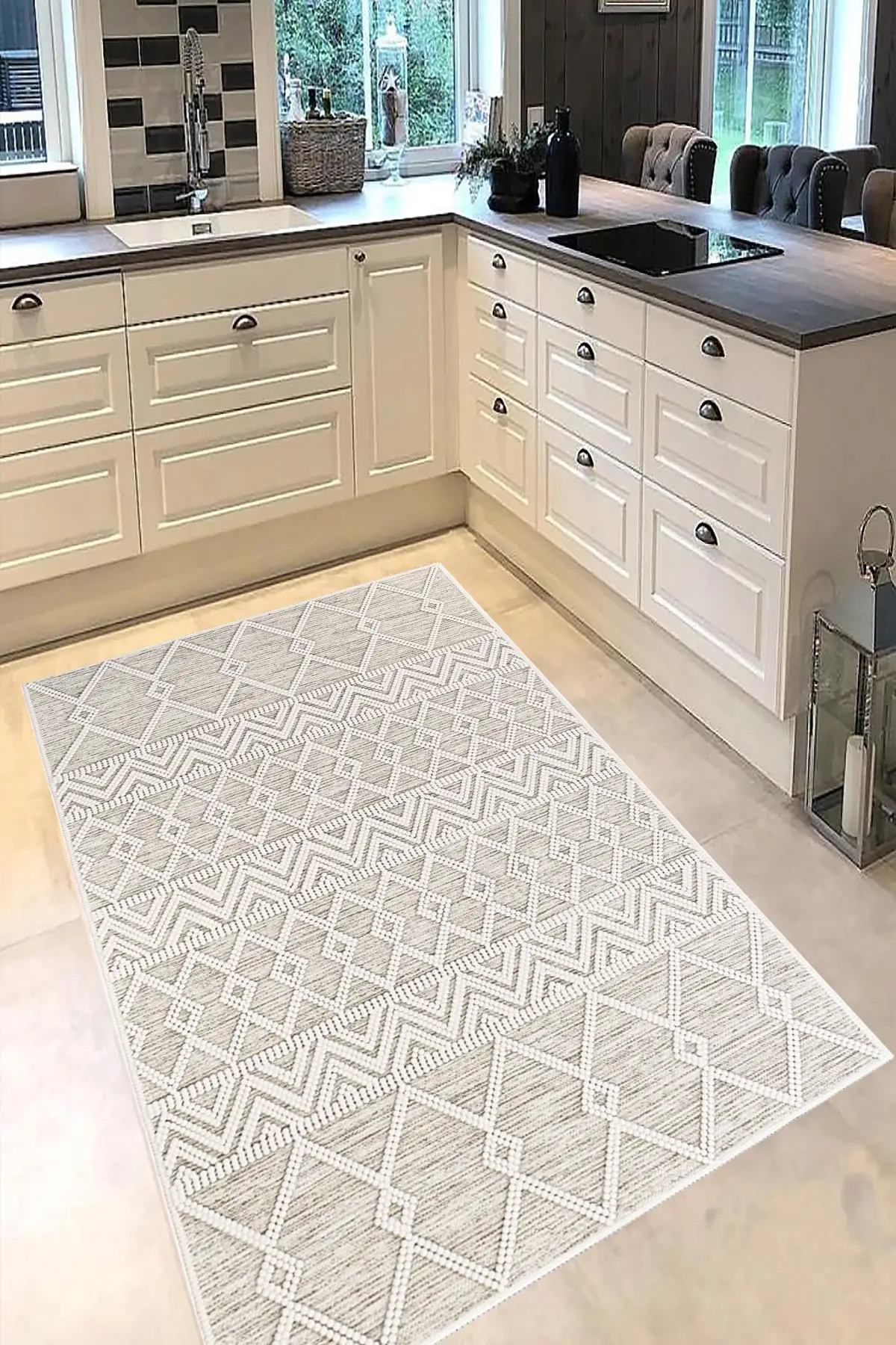 

DOLBOVI digital printed non-slip-based washable living room kitchen corridor carpet Vio-3110