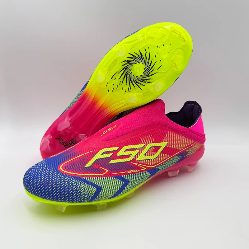 

Men Soccer Shoes Resistant Indoor Top Quality Football Field Boots Bootie Professional TF/FG Society Futsal Unisex Sneaker Tenis