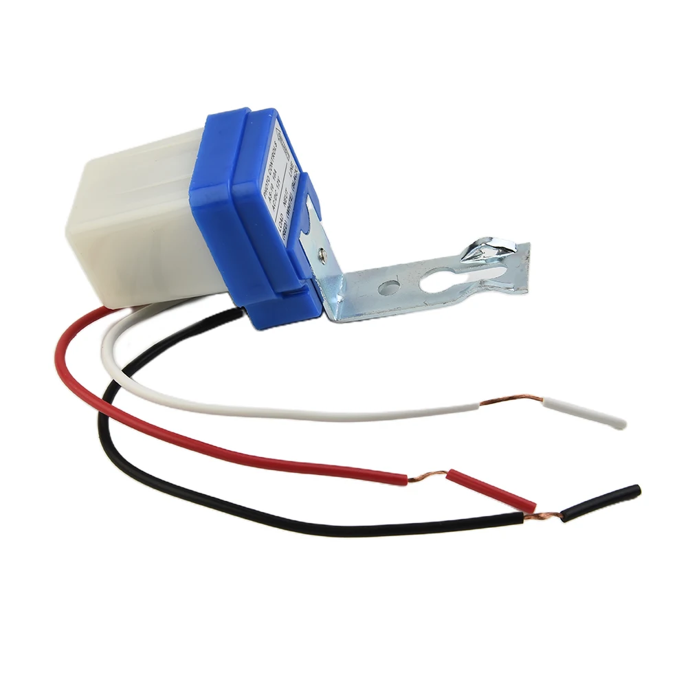 

Automatic Photo Control Switch Port Road Lighting Factories Garden Blue Controller Switch White 10A 12-220V 1pcs