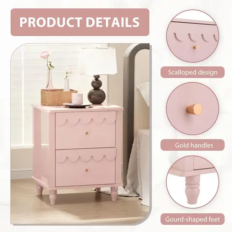 10 best sales 2 का नाइट स्टैंड सेट - №7