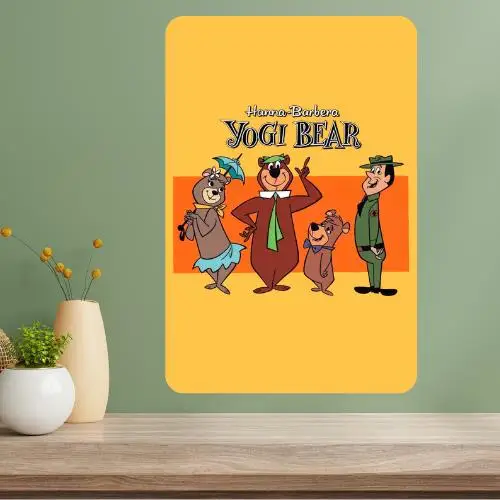 The Yogi Bear Show Classic TV Metal Poster Sign