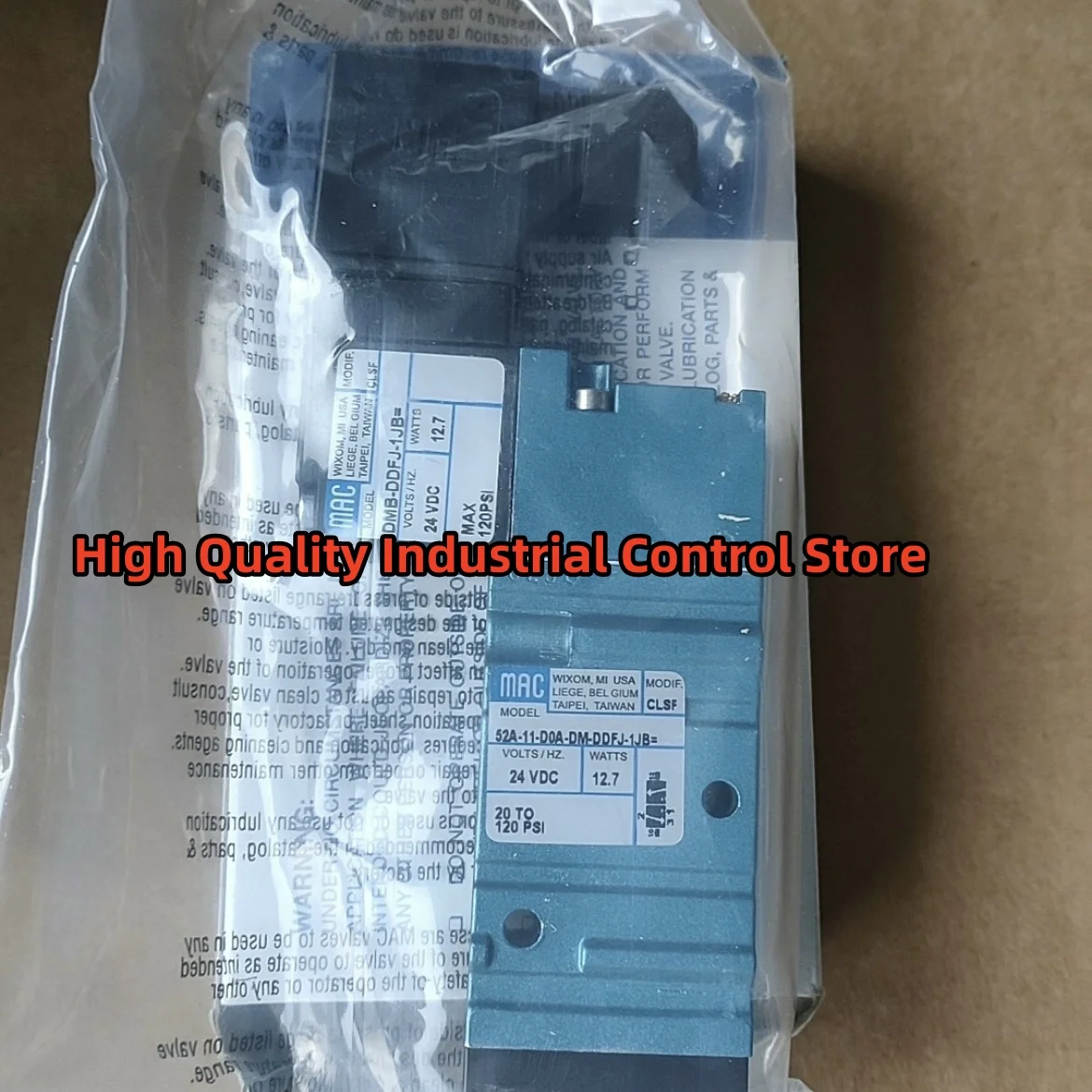 Neues originales 52A-11-D0A-DM-DDFJ-1JB 52A-11-D0B-DM-DDAA-1BA Magnetventil