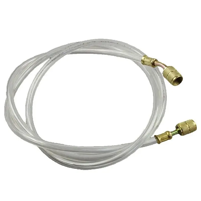 เครื่องปรับอากาศชายคู่ตู้เย็นหลอดเติมของเหลวโปร่งใสพร้อมสารทําความเย็นท่อฟลูออไรด์ยาวขึ้น