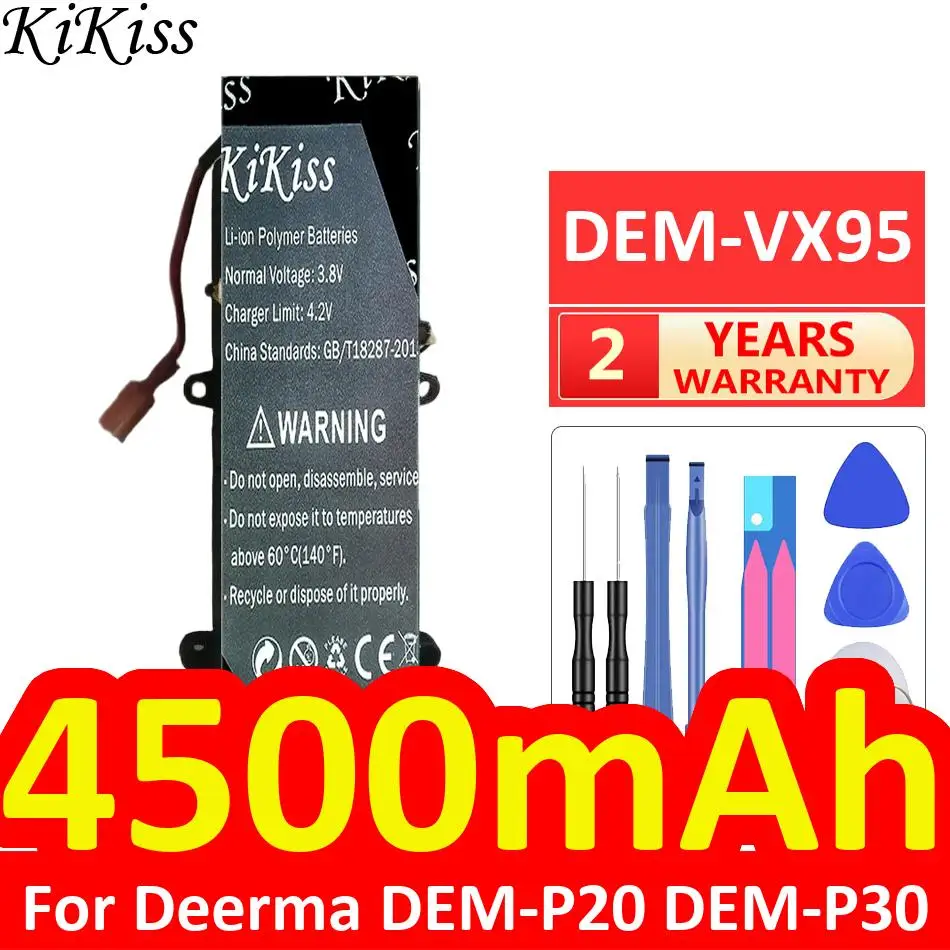 High Performance Premium Replacement 4500mAh Sweeper And Vacuum Cleaner Battery For Deerma Dem-P20 Dem-P30 Dem-VX95