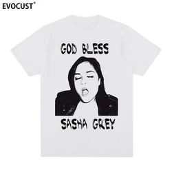 Sasha Grey God Bless t-shirt Retro Graphic Kawaii Cotton Men T shirt New TEE TSHIRT Womens tops