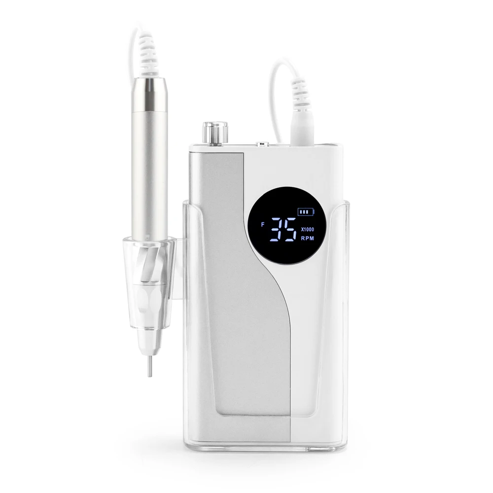 Nowa, wysokiej jakości, bezszczotkowa, przenośna maszynka do usuwania lakieru o mocy 85 W z 2026 roku jest odpowiednia dla salonów paznokci i frezarek do paznokci.