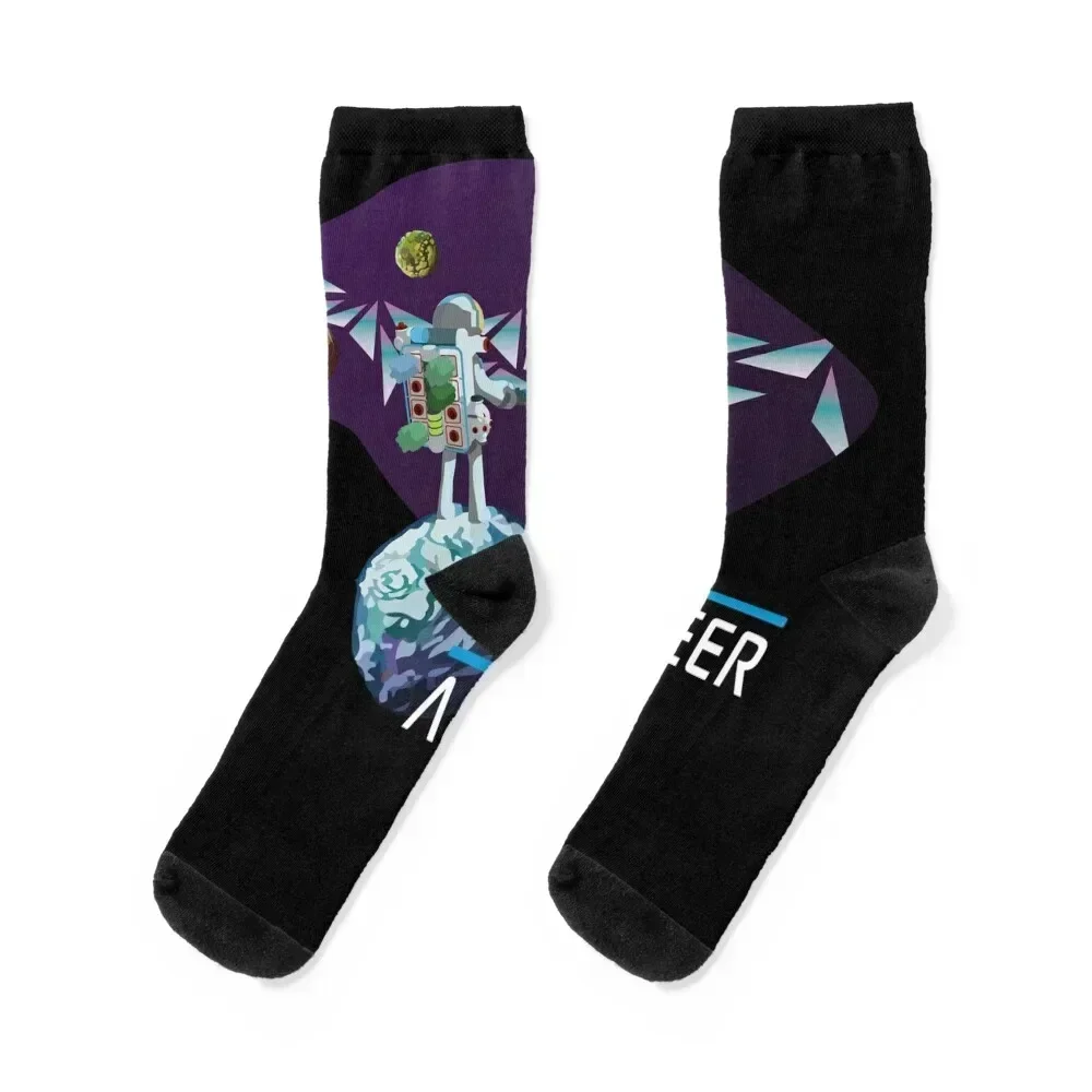 Astroneer Space Socks loose colored designer brand Heating sock Ladies Socks Men's