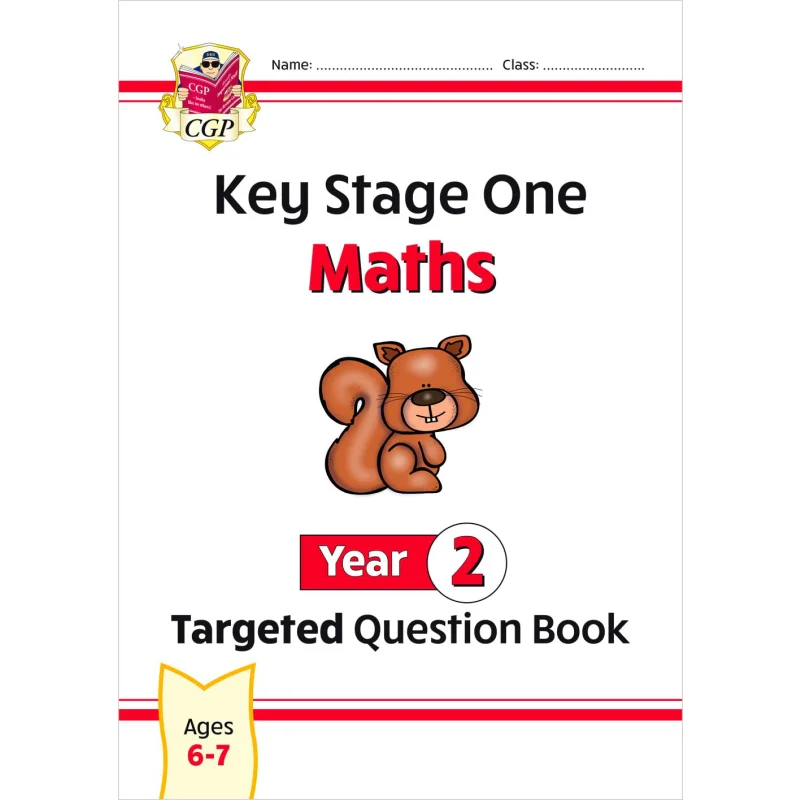 

New KS1 Maths Year 2 Targeted Question Book CGP Books Coordination Group Publications 9781789089172 Book