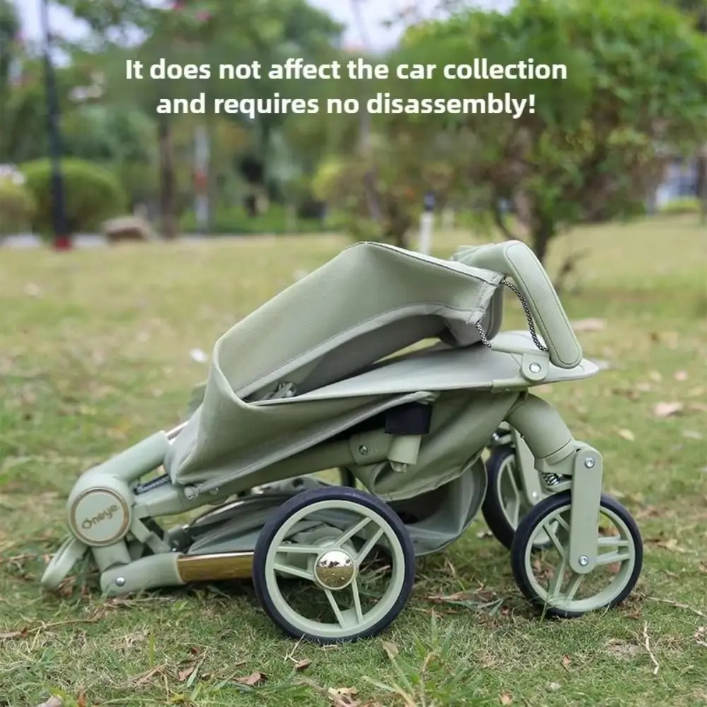 Multifunction Stroller Storage Bag Large-capacity Oxford Cloth Stroller Hanging Bag Diaper Bottle Waterproof Mommy Bag