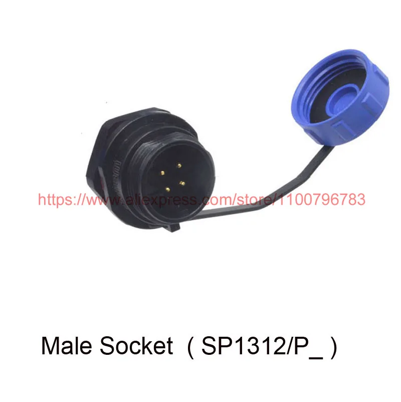 Original Weipu Anschluss SP13 IP68 2 3 4 5 6 7 9 Pin Männlich Weiblich Wasserdichte Kabel Stecker Vorne Montieren buchse SP1310 SP1312 – Detail 12