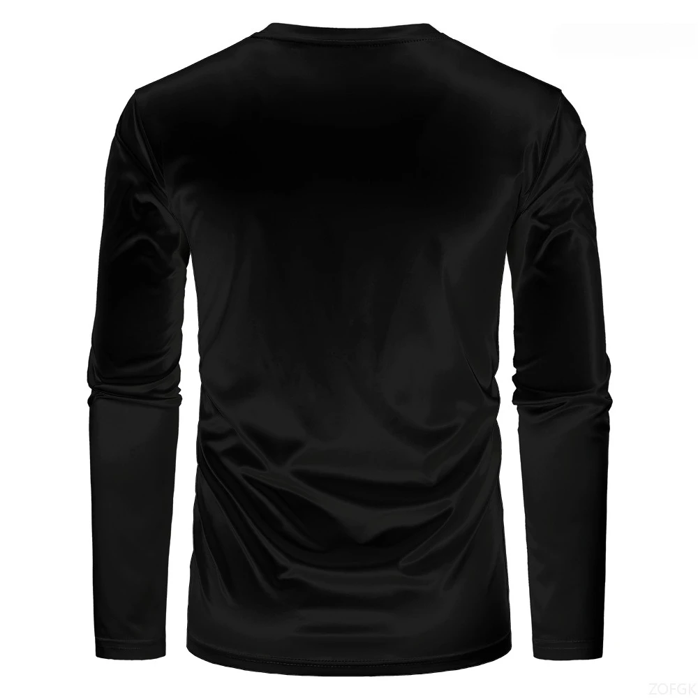 2025 MiHoYo لعبة Zenless منطقة صفر تي شيرت مطبوع ZZZ دور الحكيمة حسناء الجرافيك بأكمام طويلة تي شيرت Harajuku الرجال النساء س الرقبة تيز #4