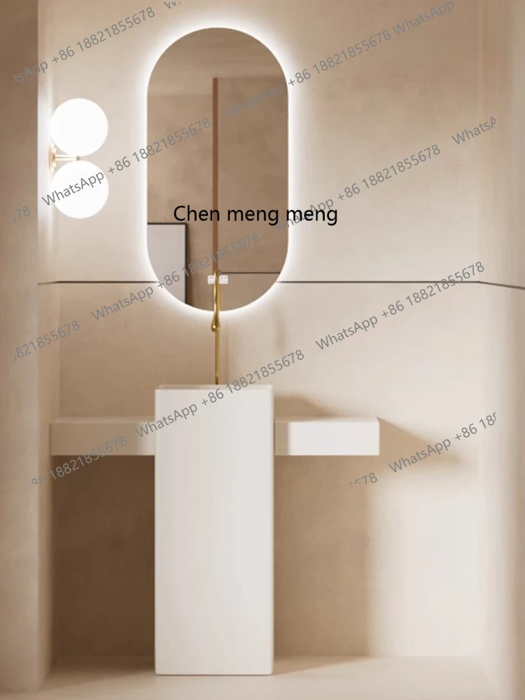 

Column basin, countertop integrated floor-to-ceiling washbasin, bathroom, washbasin, balcony, outdoor