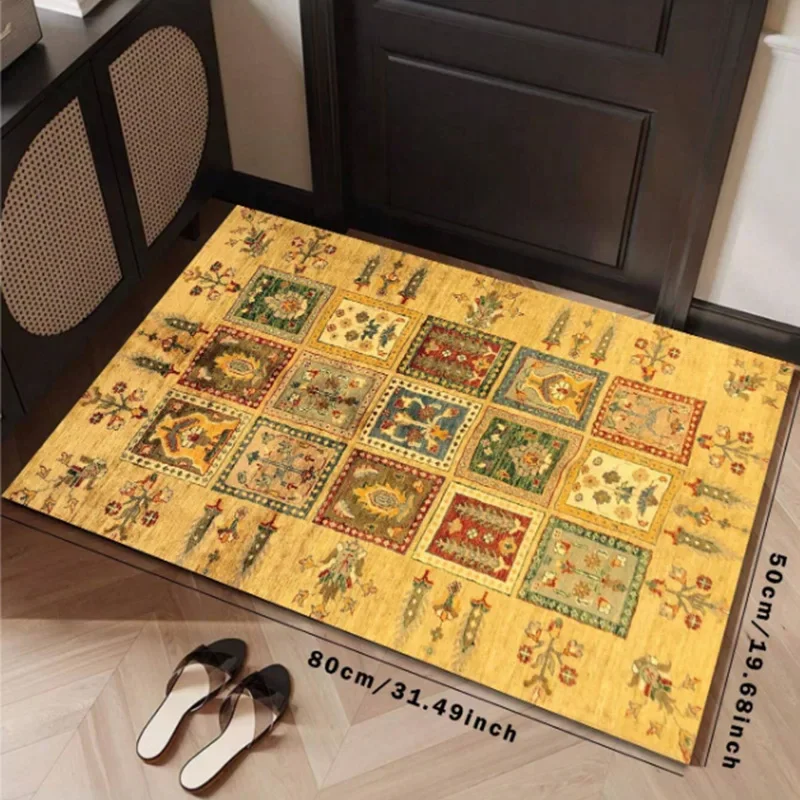 سجادة VIKAMA ذات خط بسيط، ممسحة مدخل المدخل، سجادة باب المطبخ والحمام مقاومة للبقع وسهلة التنظيف لديكور المنزل #5