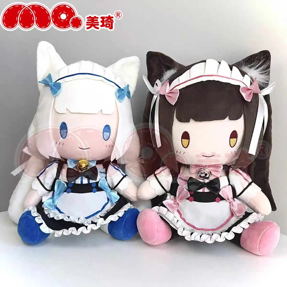 

Anime Cartoon Chocola Vanilla Sitting Posture Plush Doll Stuffed Body 30cm Kawaii Dress Up Clothes Plushies Toys Gift