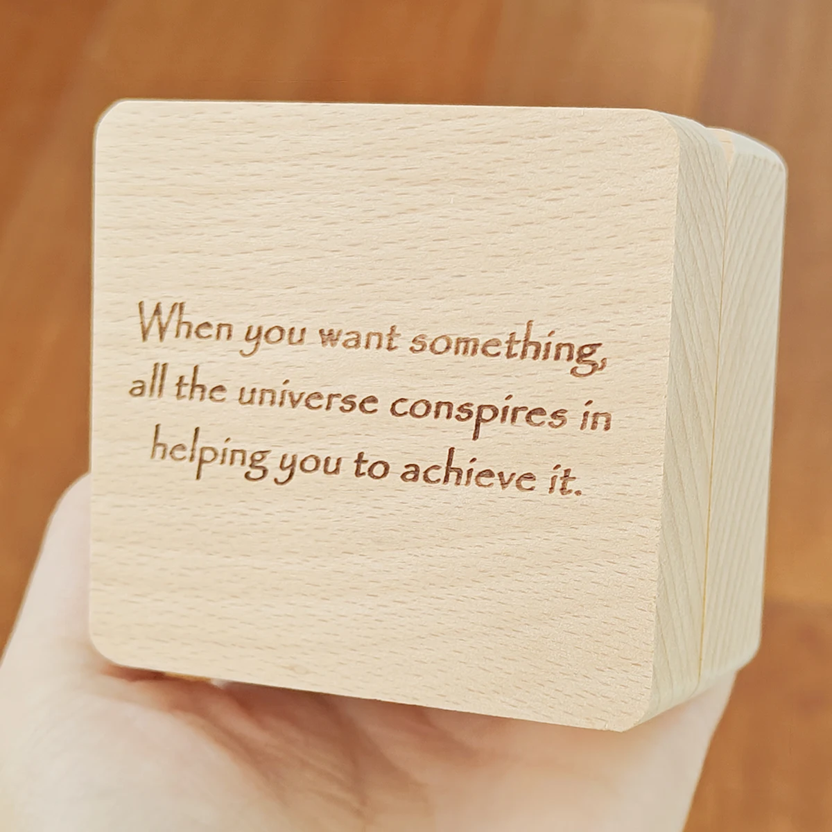 

Всегда подставка по вашей стороны, деревянная музыкальная шкатулка по индивидуальному заказу, подарки