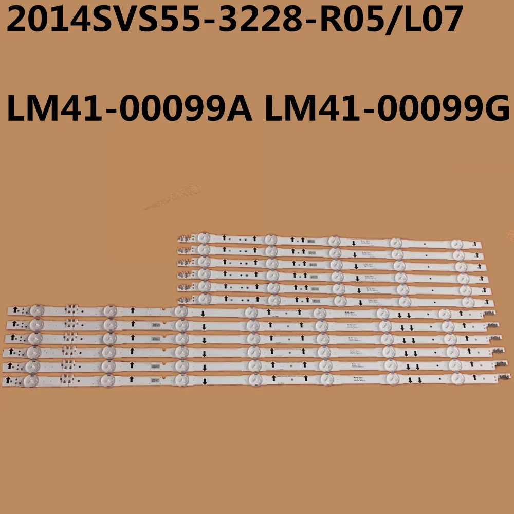 

12pcs LED Strip For UE55H6475 UE55H6500 UE55J6510 UE55H6590 UE55H6600 UE55H6670 UE55H6750 UE55H6800 D4GE-550DCA-R3 D4GE-550DCB-R