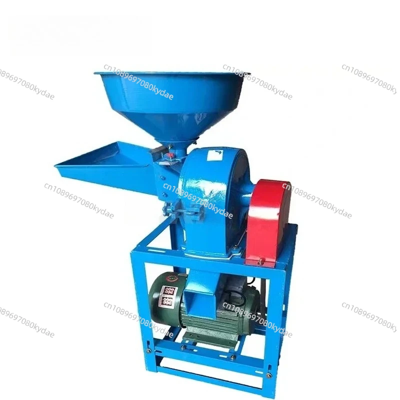 

Commercial Wheat Flour Mill Herb Grinder Machine Family Use Household Farm Grains Grinding Machine