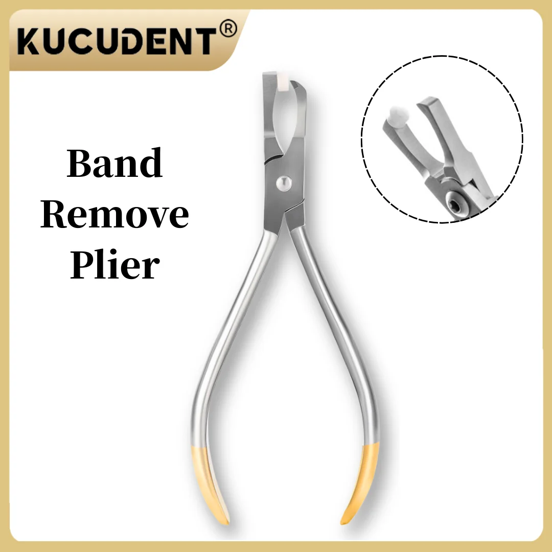 1 PC Orthodontic Band Removing Pliers - Long Tip Forceps for Dental Buccal Tube & Belt Ring Band Removal | Dentist Tool